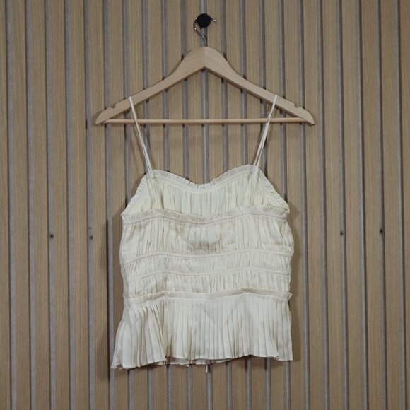 Adelyn Rae Shawna Pleated Cami Top - Picture 4 of 4